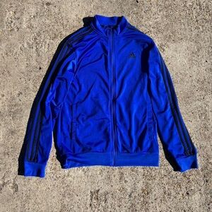 Adidas Men's Vibrant Blue Track Jacket